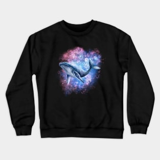 Space Whale Crewneck Sweatshirt